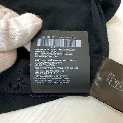 【中古品】【メンズ】 PRADA プラダ TRIANGLE LOGO S/S TEE UJN861 S232 240 トライアングル ロゴ ショートスリーブ Tシャツ 半袖 トップス 141-260812-ko-15-tei サイズ：L カラー：ブラック 万代Net店