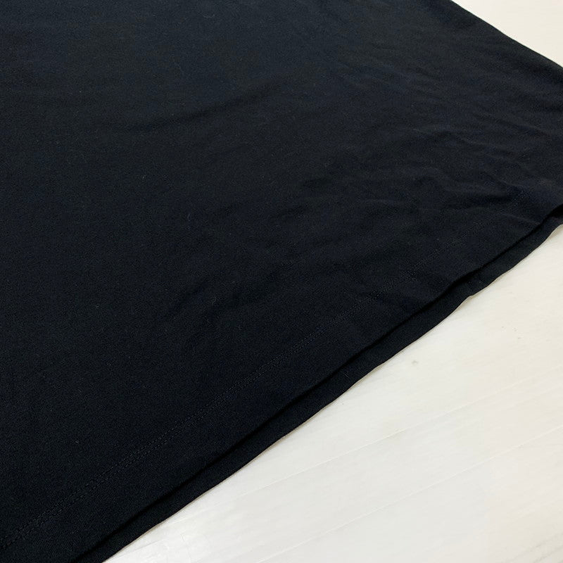 【中古品】【メンズ】 PRADA プラダ TRIANGLE LOGO S/S TEE UJN861 S232 240 トライアングル ロゴ ショートスリーブ Tシャツ 半袖 トップス 141-260812-ko-15-tei サイズ：L カラー：ブラック 万代Net店