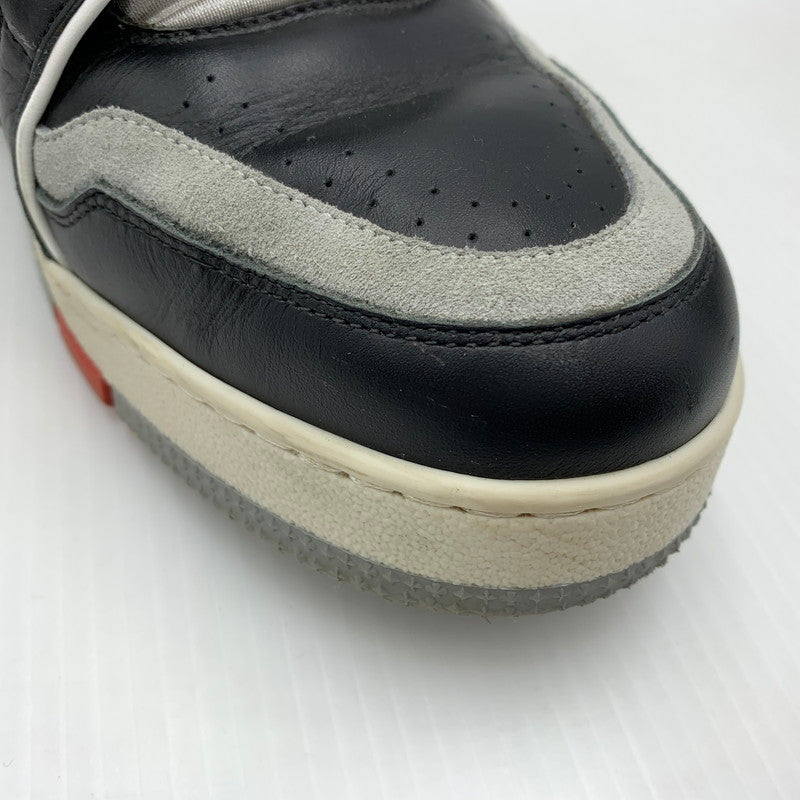 【中古品】【メンズ】 LOUIS VUITTON ルイ・ヴィトン CL0119 ハイトップ トレイナー ライン スニーカー 靴 シューズ ハイカット 179-260812-ko-01-tei サイズ：9 カラー：ブラック 万代Net店