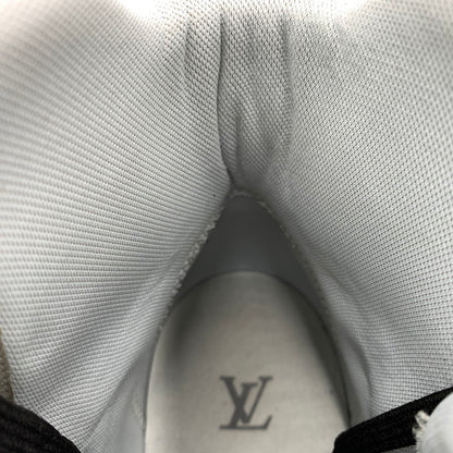 【中古品】【メンズ】 LOUIS VUITTON ルイ・ヴィトン CL0119 ハイトップ トレイナー ライン スニーカー 靴 シューズ ハイカット 179-260812-ko-01-tei サイズ：9 カラー：ブラック 万代Net店