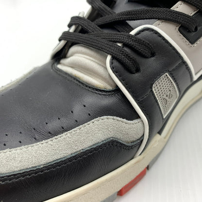 【中古品】【メンズ】 LOUIS VUITTON ルイ・ヴィトン CL0119 ハイトップ トレイナー ライン スニーカー 靴 シューズ ハイカット 179-260812-ko-01-tei サイズ：9 カラー：ブラック 万代Net店