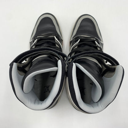 【中古品】【メンズ】 LOUIS VUITTON ルイ・ヴィトン CL0119 ハイトップ トレイナー ライン スニーカー 靴 シューズ ハイカット 179-260812-ko-01-tei サイズ：9 カラー：ブラック 万代Net店