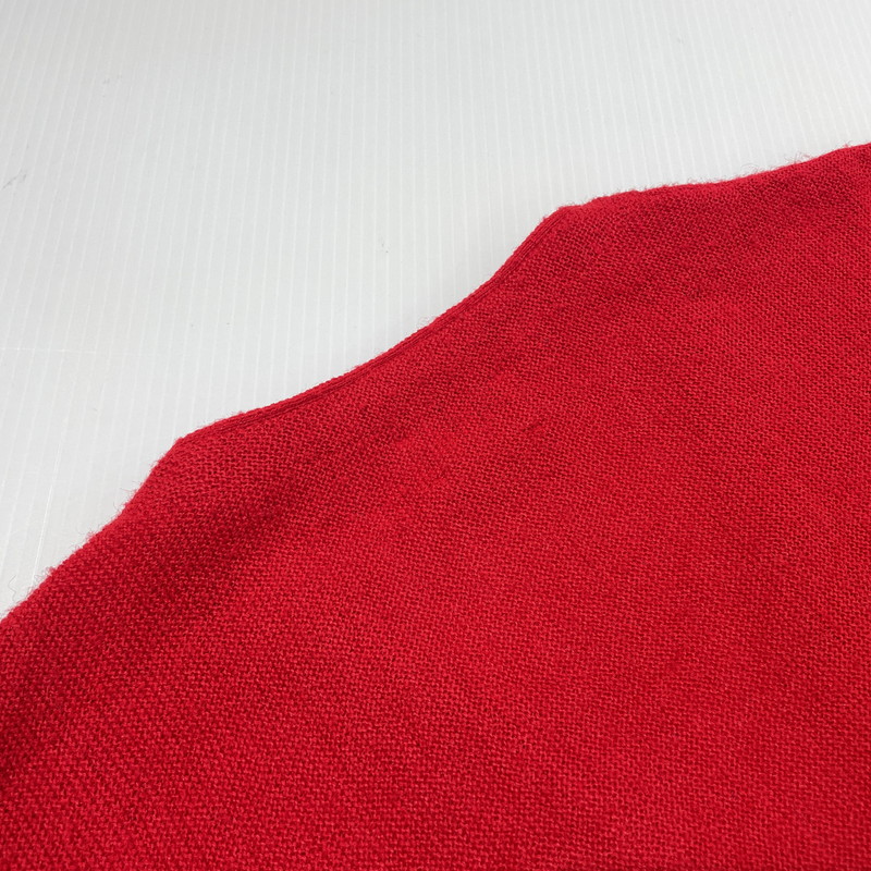 【中古品】【メンズ】 IZOD LACOSTE アイゾッド ラコステ 80's ACRYLIC KNIT BUTTON CARDIGAN VINTAGE 80年代 アクリル ニット ボタン カーディガン 長袖 トップス ヴィンテージ 145-260828-yo-04-teih サイズ：XL カラー：レッド 万代Net店