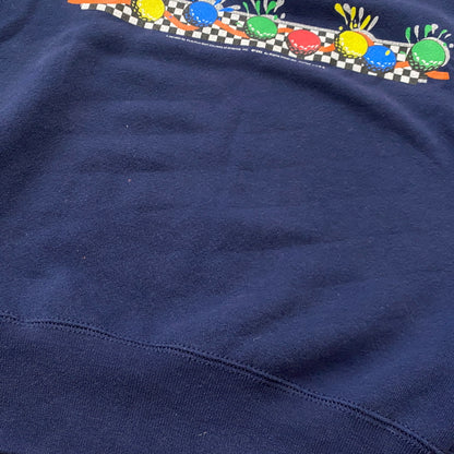 【中古品】【メンズ】 SOFFE ソフィー 80's VINTAGE PUTT-PUTT GOLF SWEAT 80年代 ヴィンテージ パットパット ゴルフ スウェット 長袖 トップス トレーナー 145-260829-sa-07-tei サイズ：L カラー：ネイビー 万代Net店