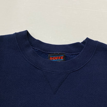 【中古品】【メンズ】 SOFFE ソフィー 80's VINTAGE PUTT-PUTT GOLF SWEAT 80年代 ヴィンテージ パットパット ゴルフ スウェット 長袖 トップス トレーナー 145-260829-sa-07-tei サイズ：L カラー：ネイビー 万代Net店
