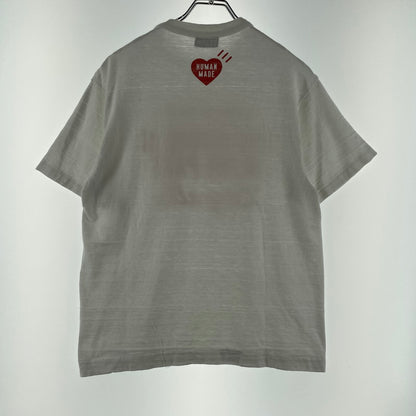 【中古品】【メンズ】 HUMANMADE ヒューマンメイド GRAPHIC S/S T-SHIRT HM30TE018 グラフィック ショートスリーブTシャツ 半袖トップス 142-260817-ss-01-tei サイズ：M カラー：ホワイト 万代Net店