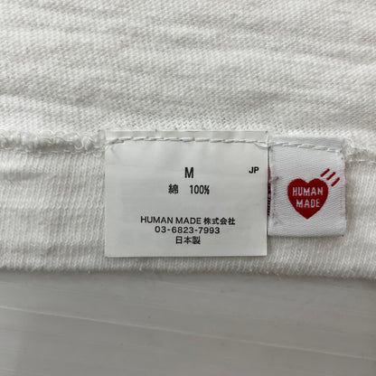 【中古品】【メンズ】 HUMANMADE ヒューマンメイド GRAPHIC S/S T-SHIRT HM30TE018 グラフィック ショートスリーブTシャツ 半袖トップス 142-260817-ss-01-tei サイズ：M カラー：ホワイト 万代Net店