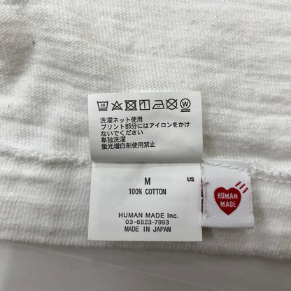 【中古品】【メンズ】 HUMANMADE ヒューマンメイド GRAPHIC S/S T-SHIRT HM30TE018 グラフィック ショートスリーブTシャツ 半袖トップス 142-260817-ss-01-tei サイズ：M カラー：ホワイト 万代Net店