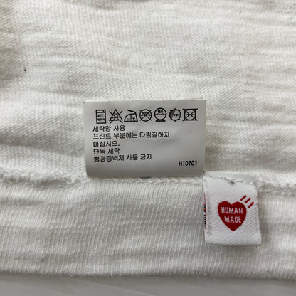 【中古品】【メンズ】 HUMANMADE ヒューマンメイド GRAPHIC S/S T-SHIRT HM30TE018 グラフィック ショートスリーブTシャツ 半袖トップス 142-260817-ss-01-tei サイズ：M カラー：ホワイト 万代Net店