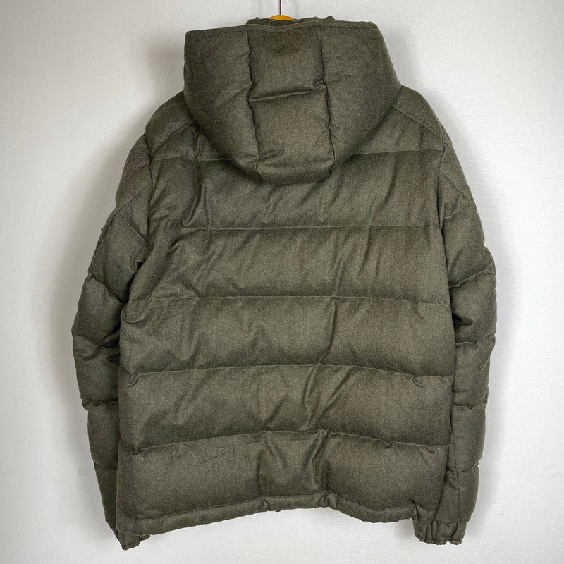 【中古品】【メンズ】 MONCLER モンクレール MONTGENEVRE DOWN JACKET 420914033805 54272 モンジュネーブル ダウンジャケット アウター 141-260817-ss-07-tei サイズ：2 カラー：カーキ 万代Net店