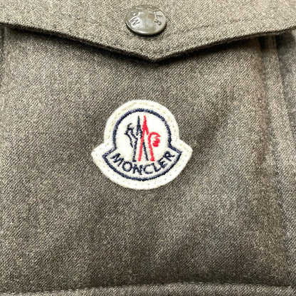 【中古品】【メンズ】 MONCLER モンクレール MONTGENEVRE DOWN JACKET 420914033805 54272 モンジュネーブル ダウンジャケット アウター 141-260817-ss-07-tei サイズ：2 カラー：カーキ 万代Net店