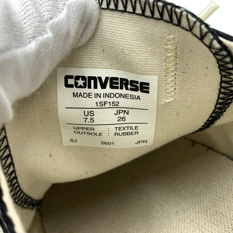 【中古品】【メンズ】 CONVERSE コンバース ALL STAR AGED IGNT OX 1SF152 オールスターエイジドイグナイト スニーカー 靴 シューズ 162-260812-ko-03-tei サイズ：26cm カラー：ブラック 万代Net店