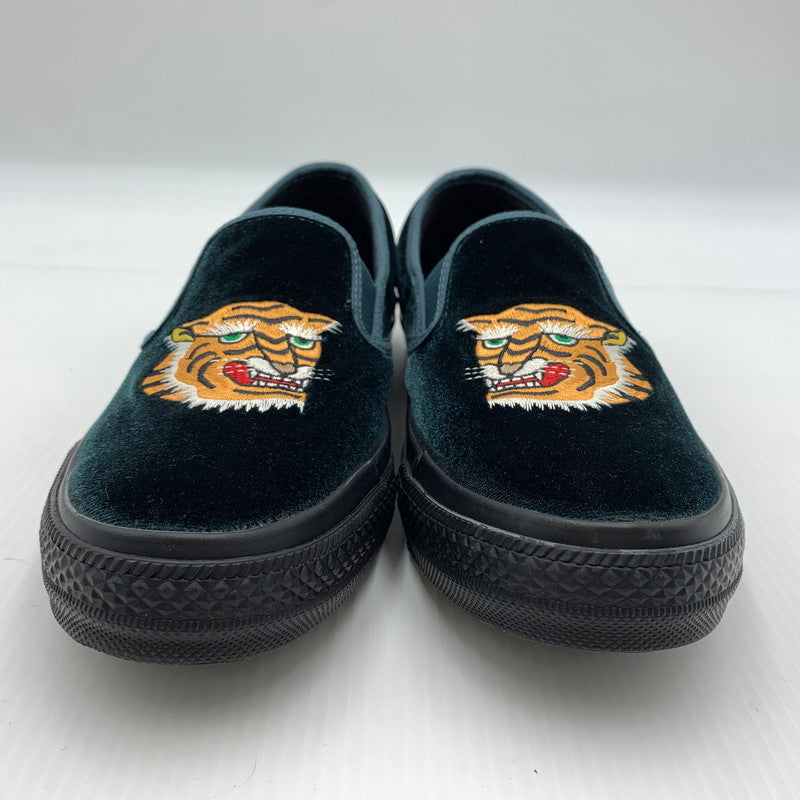 【中古品】【メンズ】 CONVERSE コンバース ALL STAR KUNGFU SLIP-ON 1SF122 オールスター カンフー スリップオン スニーカー 靴 スリッポン シューズ 162-260812-ko-04-tei サイズ：26cm カラー：グリーン 万代Net店