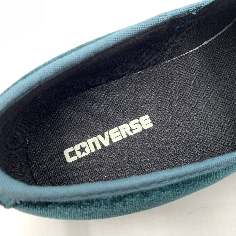 【中古品】【メンズ】 CONVERSE コンバース ALL STAR KUNGFU SLIP-ON 1SF122 オールスター カンフー スリップオン スニーカー 靴 スリッポン シューズ 162-260812-ko-04-tei サイズ：26cm カラー：グリーン 万代Net店