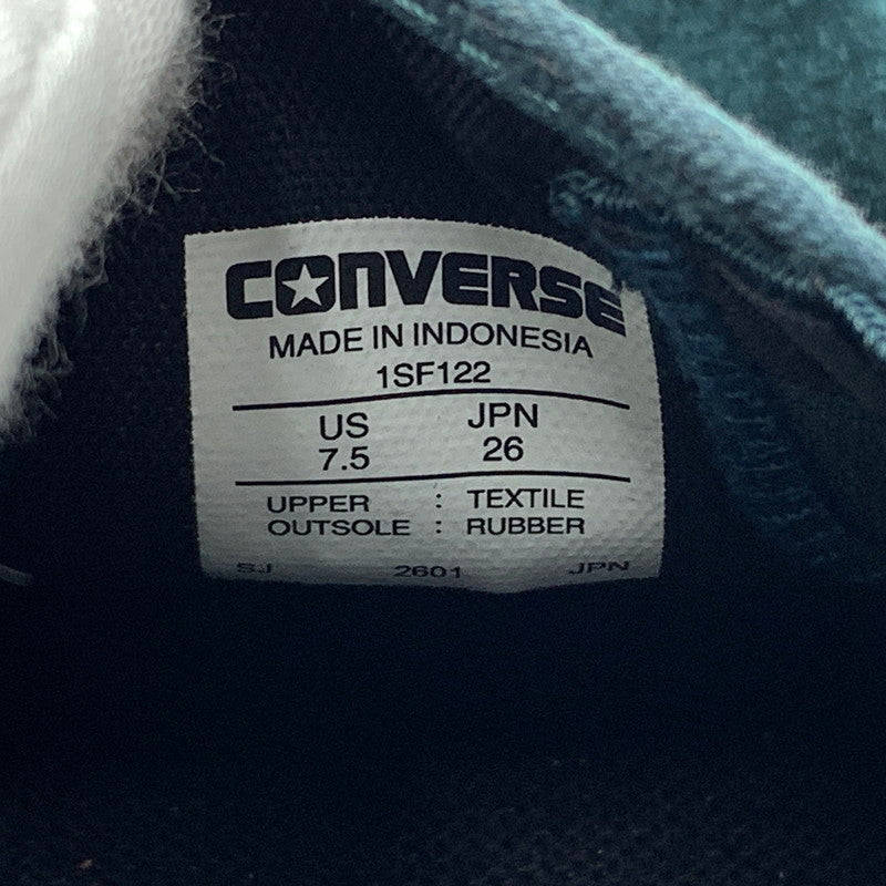 【中古品】【メンズ】 CONVERSE コンバース ALL STAR KUNGFU SLIP-ON 1SF122 オールスター カンフー スリップオン スニーカー 靴 スリッポン シューズ 162-260812-ko-04-tei サイズ：26cm カラー：グリーン 万代Net店