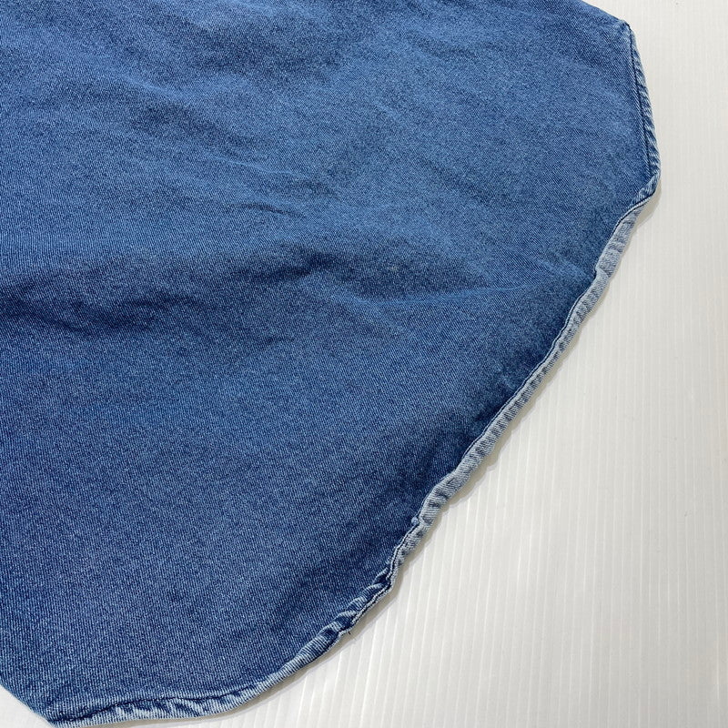 【中古品】【メンズ】 POLO by RALPH LAUREN ポロバイラルフローレン LS B.D. DENIM SHIRT ロングスリーブ ボタンダウン デニムシャツ 長袖 トップス 147-260811-yo-05-tei サイズ：M カラー：インディゴ 万代Net店
