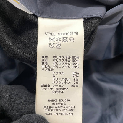 【現状渡し品】【メンズ】 AVIREX アヴィレックス CUSTOM CWU TOP GUN FLIGHT JACKET 6102176 カスタムトップガン フライトジャケット アウター ミリタリージャケット 145-260817-ss-08-tei サイズ：M/※使用感あり カラー：ネイビー 万代Net店