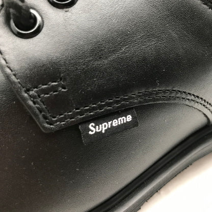 【中古美品】【メンズ】 SUPREME×DR MARTENS シュプリーム × ドクター マーチン 26SS POSTAL SHOE ブラック サイズ27cm 箱付き 靴 164-260820-ky-03-fuzh 万代Net店