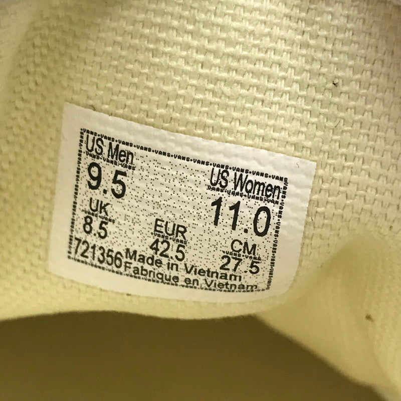 【中古美品】【メンズ】 VANS バンズ × TRAVIS BARKER トラヴィス・バーカー OLDSKOOL DUES PAID WHITE オールドスクール スニーカー 靴 162-260925-mh-23-fuzh サイズ：27.5cm カラー：ホワイト 万代Net店