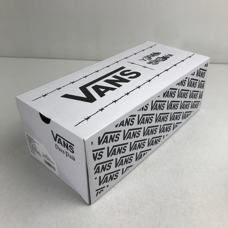 【中古美品】【メンズ】 VANS バンズ × TRAVIS BARKER トラヴィス・バーカー OLDSKOOL DUES PAID WHITE オールドスクール スニーカー 靴 162-260925-mh-23-fuzh サイズ：27.5cm カラー：ホワイト 万代Net店