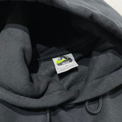 【中古品】【メンズ】 PALACE パレス × NIKE ナイキ 別注コラボ TRI SWOOSH HOOD BLACK P29CS131 トリ スウォッシュ フード 長袖 トップス パーカー 142-260811-yo-06-tei サイズ：XL カラー：ブラック 万代Net店