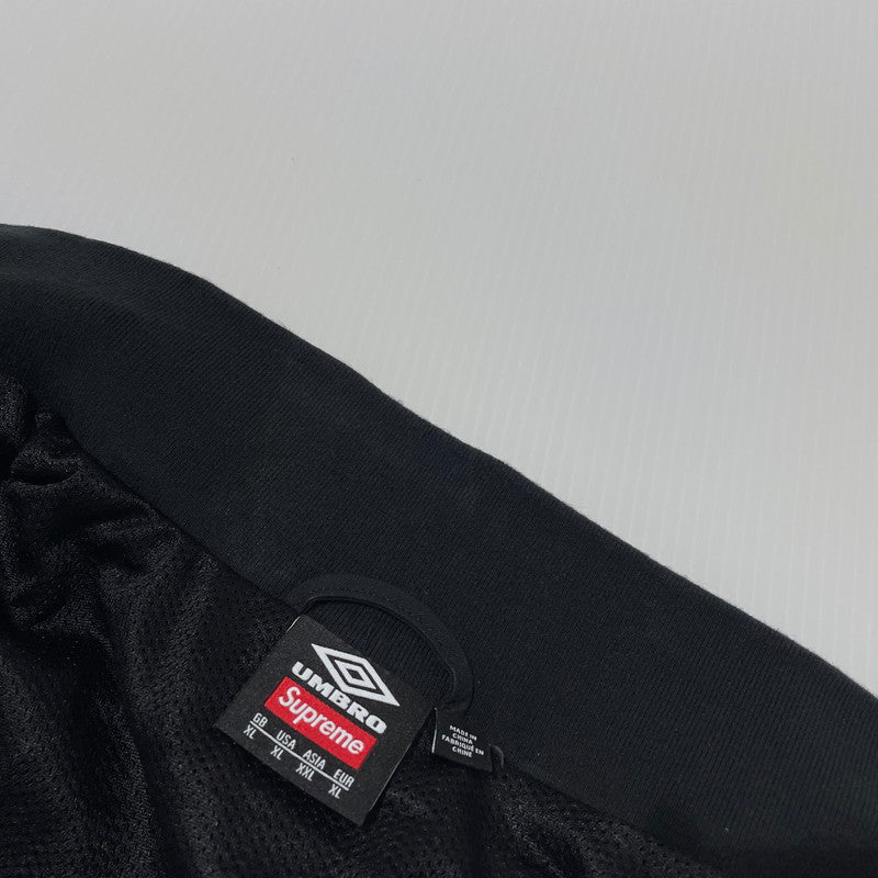 【中古品】【メンズ】 SUPREME シュプリーム × UMBRO アンブロ 別注コラボ 26SS COTTON RIPSTOP TRACK JACKET コットン リップストップ トラックジャケット ライトアウター 149-260811-yo-03-tei サイズ：XL カラー：ブラック 万代Net店