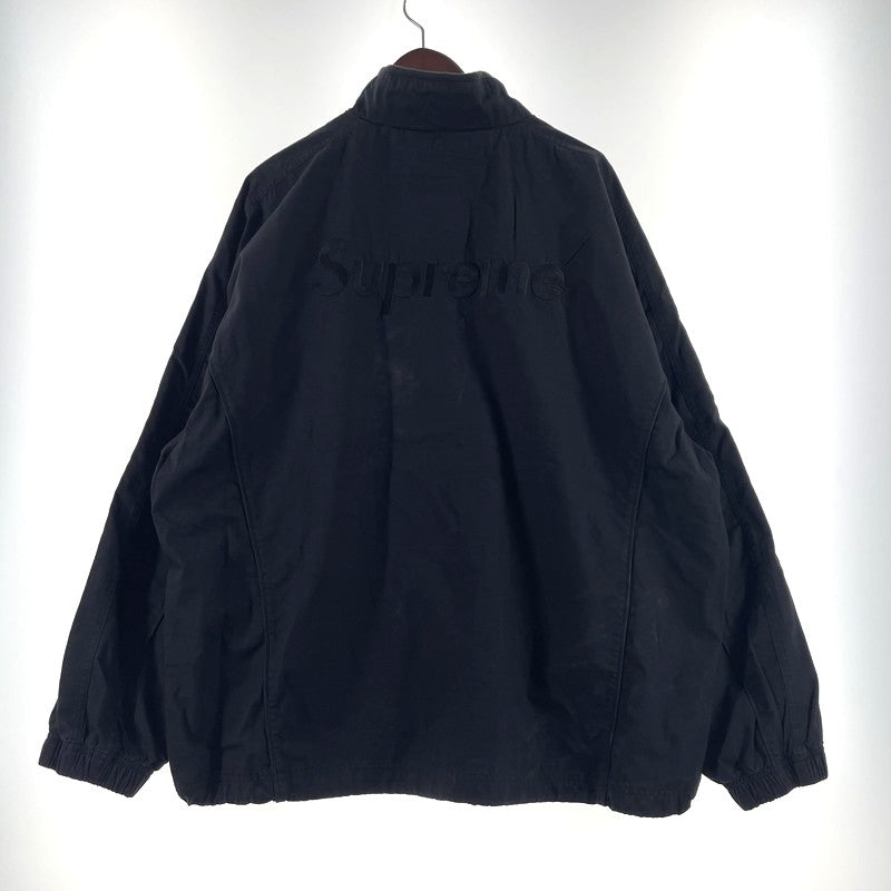 【中古品】【メンズ】 SUPREME シュプリーム × UMBRO アンブロ 別注コラボ 26SS COTTON RIPSTOP TRACK JACKET コットン リップストップ トラックジャケット ライトアウター 149-260811-yo-03-tei サイズ：XL カラー：ブラック 万代Net店