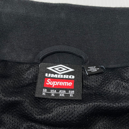 【中古品】【メンズ】 SUPREME シュプリーム × UMBRO アンブロ 別注コラボ 26SS COTTON RIPSTOP TRACK JACKET コットン リップストップ トラックジャケット ライトアウター 149-260811-yo-03-tei サイズ：XL カラー：ブラック 万代Net店