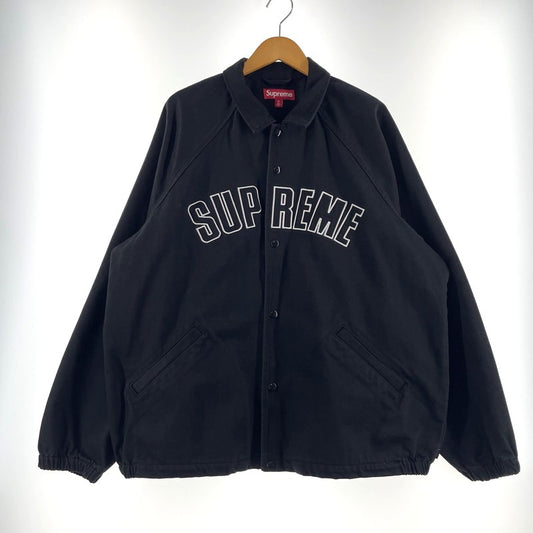 【中古品】【メンズ】 SUPREME シュプリーム 24SS ARC DENIM COACHES JACKET アークロゴ デニム コーチ ジャケット ライトアウター 149-260811-yo-04-tei サイズ：XL カラー：ブラック 万代Net店