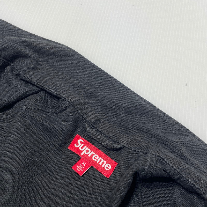 【中古品】【メンズ】 SUPREME シュプリーム 24SS ARC DENIM COACHES JACKET アークロゴ デニム コーチ ジャケット ライトアウター 149-260811-yo-04-tei サイズ：XL カラー：ブラック 万代Net店