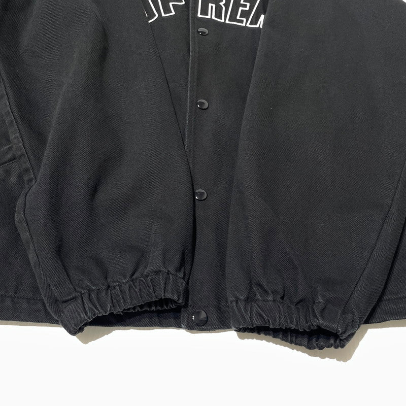 【中古品】【メンズ】 SUPREME シュプリーム 24SS ARC DENIM COACHES JACKET アークロゴ デニム コーチ ジャケット ライトアウター 149-260811-yo-04-tei サイズ：XL カラー：ブラック 万代Net店