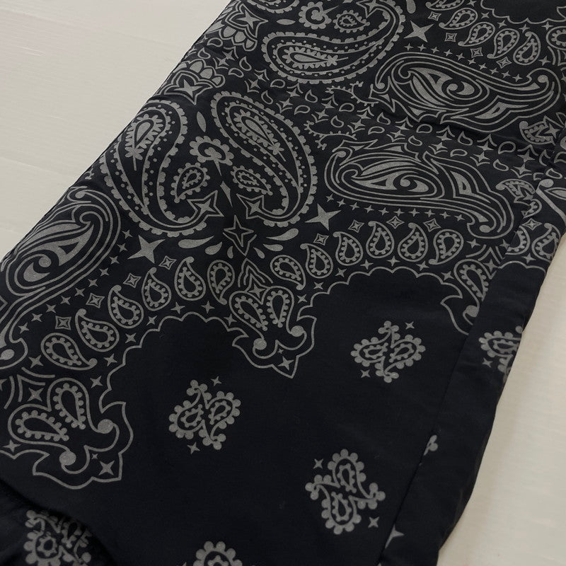 【中古品】【メンズ】 SUPREME シュプリーム 26SS REFLECTIVE BANDANA TRACK PANT 20026年春夏 リフレクティブ バンダナ トラック パンツ ボトムス 149-260811-sa-14-tei サイズ：L カラー：ブラック 万代Net店