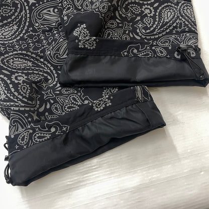 【中古品】【メンズ】 SUPREME シュプリーム 26SS REFLECTIVE BANDANA TRACK PANT 20026年春夏 リフレクティブ バンダナ トラック パンツ ボトムス 149-260811-sa-14-tei サイズ：L カラー：ブラック 万代Net店