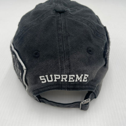 【中古品】【メンズ】 SUPREME シュプリーム 26SS CITY PATCHES 6－PANEL ”BLACK” CAP 26春夏 シティー パッチ 6 パネル ブラック キャップ 帽子 185-260811-sa-15-tei サイズ：58 カラー：ブラック系 万代Net店