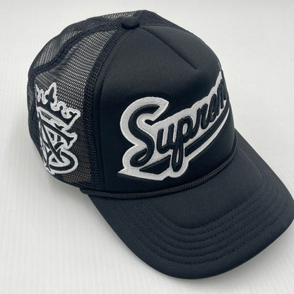 【中古品】【メンズ】 SUPREME シュプリーム 26SS UNIVERSITY MESH BACK 5－PANEL CAP 2026年春夏 ユニバーシティー メッシュ バック 5 パネル キャップ 帽子 185-260811-sa-16-tei サイズ：58 カラー：ブラック 万代Net店