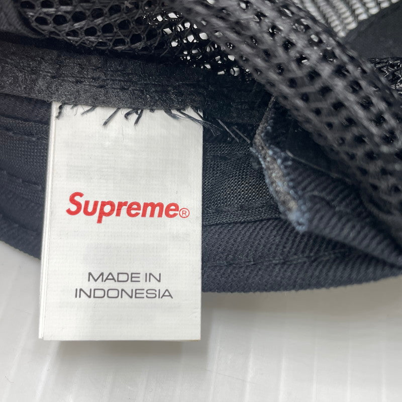 【中古品】【メンズ】 SUPREME シュプリーム 26SS UNIVERSITY MESH BACK 5－PANEL CAP 2026年春夏 ユニバーシティー メッシュ バック 5 パネル キャップ 帽子 185-260811-sa-16-tei サイズ：58 カラー：ブラック 万代Net店