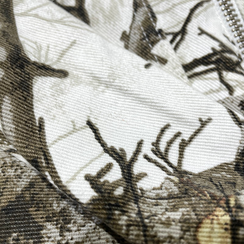 【中古品】【メンズ】 STUSSY ステューシー ZIP WORK JACKET "REALTREE EDGE" 115683P ジップ ワークジャケット リアルツリーエッジ ライトアウター 142-260811-yo-10-tei サイズ：M カラー：ホワイト 万代Net店