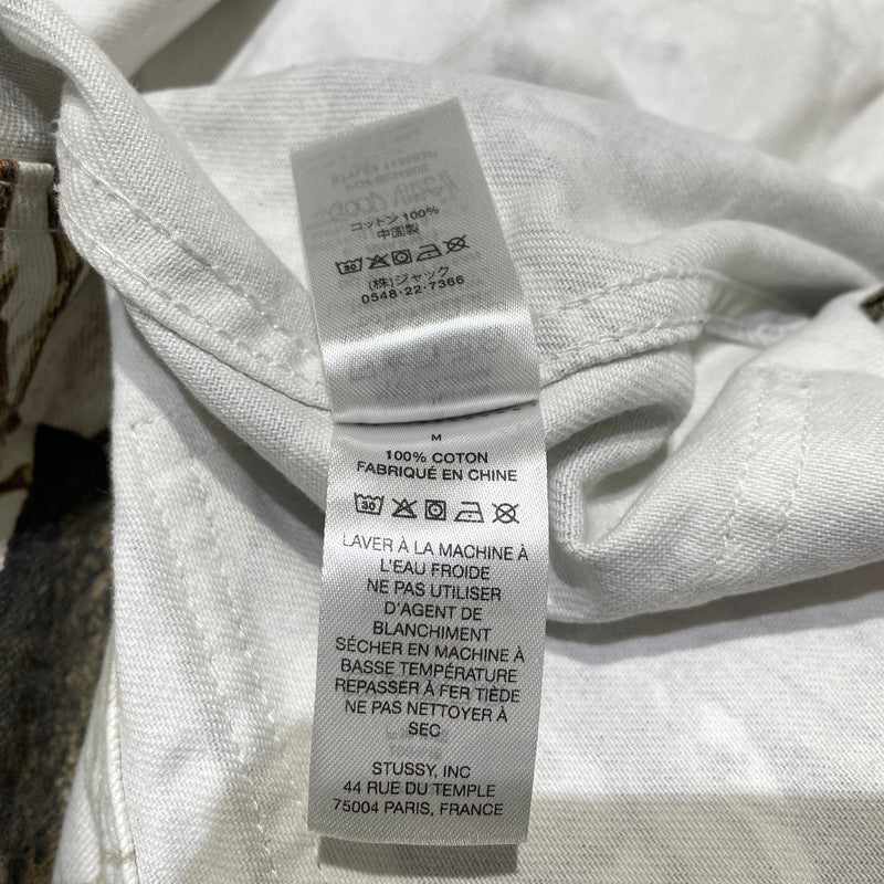 【中古品】【メンズ】 STUSSY ステューシー ZIP WORK JACKET "REALTREE EDGE" 115683P ジップ ワークジャケット リアルツリーエッジ ライトアウター 142-260811-yo-10-tei サイズ：M カラー：ホワイト 万代Net店