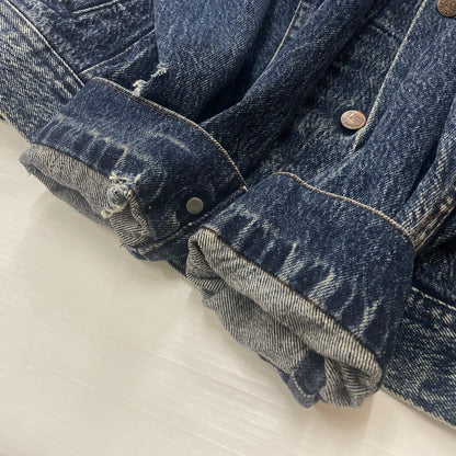【中古品】【メンズ】 LEE リー 90’s EASY RIDER DENIM JACKET 90年代 イージー ライダー デニム ジャケット アウター 145-260811-sa-03-tei サイズ：XL カラー：インディゴ 万代Net店