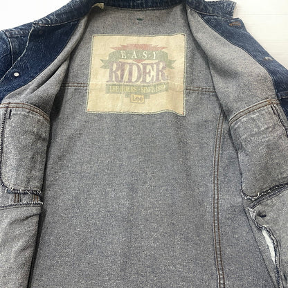 【中古品】【メンズ】 LEE リー 90’s EASY RIDER DENIM JACKET 90年代 イージー ライダー デニム ジャケット アウター 145-260811-sa-03-tei サイズ：XL カラー：インディゴ 万代Net店