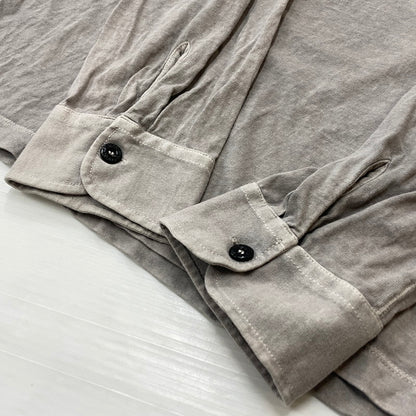 【中古品】【メンズ】 STONE ISLAND ストーン アイランド L/S POLO SHIRT ロングスリーブ ポロシャツ 長袖 トップス 141-260811-sa-05-tei サイズ：XXL カラー：グレー 万代Net店