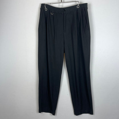 【中古品】【メンズ】 SOPHNET. ソフネット 1TUCK EASY PANTS SOPH-212027 ワンタック イージー パンツ ボトムス 153-260811-sa-12-tei サイズ：XL カラー：ブラック 万代Net店