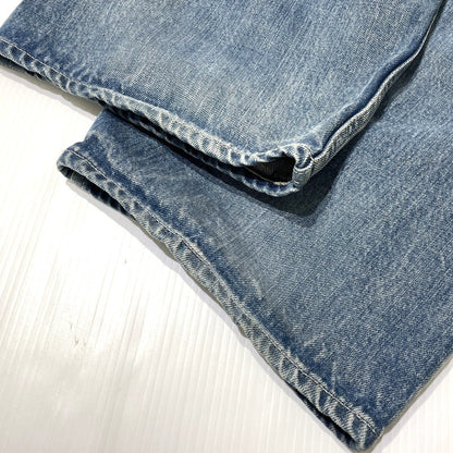 【中古品】【メンズ】 GRAPHPAPER グラフペーパー SELVAGE DENIM TWO TUCK PANTS GU221-40241 セルビッチ デニム ツータック パンツ ボトムス 151-260811-yo-12-tei サイズ：3 カラー：インディゴ 万代Net店
