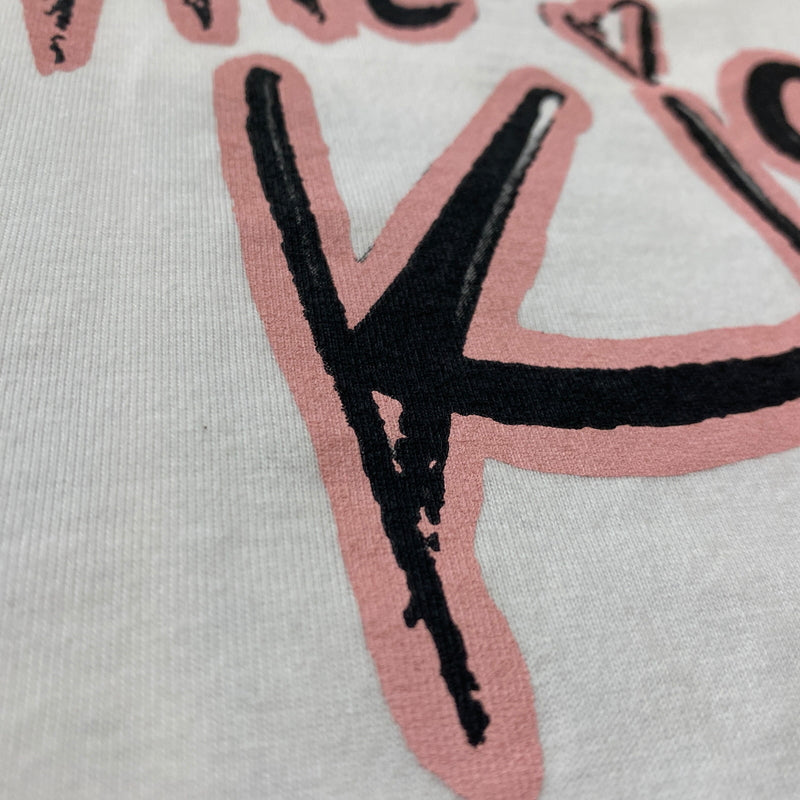【中古品】【メンズ】 WP ダブリューピー × PLAY BOY プレイ ボーイ 別注コラボ LIMITED SERIES PLAYBOY THE KISS リミテッド シリーズ プレイボーイ ザ キス 半袖 トップス 140-260821-sa -06-tei サイズ：XXL カラー：ホワイト 万代Net店