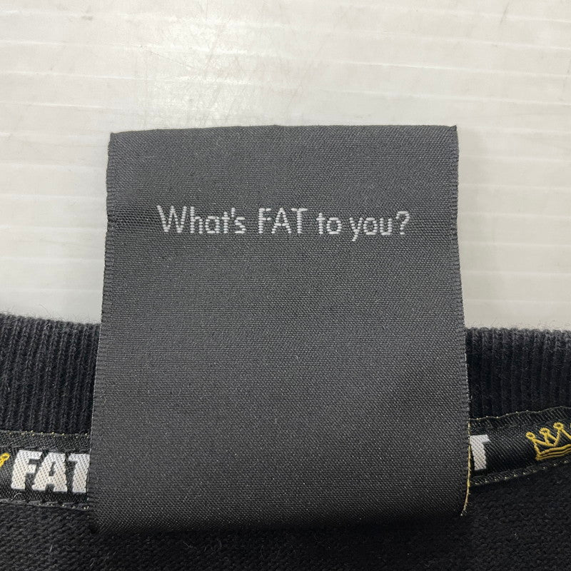 【中古品】【メンズ】 FAT エフエーティー × Sb エスビー スケートボードジャーナル × Fos フォズ IMPOSSIBLE BURGER SWEAT TEE F32120-CT08-AB インポッシブル バーガー スウェット Tシャツ トップス 142-260826-ss-07-teih サイズ：SKINNY カラー：ブラック 万代Net店