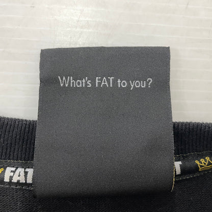 【中古品】【メンズ】 FAT エフエーティー × Sb エスビー スケートボードジャーナル × Fos フォズ IMPOSSIBLE BURGER SWEAT TEE F32120-CT08-AB インポッシブル バーガー スウェット Tシャツ トップス 142-260826-ss-07-teih サイズ：SKINNY カラー：ブラック 万代Net店