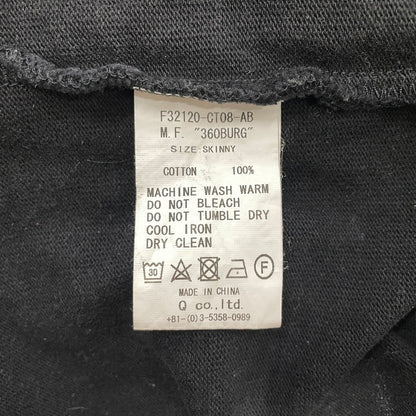 【中古品】【メンズ】 FAT エフエーティー × Sb エスビー スケートボードジャーナル × Fos フォズ IMPOSSIBLE BURGER SWEAT TEE F32120-CT08-AB インポッシブル バーガー スウェット Tシャツ トップス 142-260826-ss-07-teih サイズ：SKINNY カラー：ブラック 万代Net店