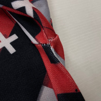 【中古品】【メンズ】 FAT エフエーティー HALF BUTTON L/S POLO SHIRT F32320-KN04-AB ハーフボタン ロングスリーブポロシャツ 長袖トップス 142-260826-ss-10-teih サイズ：FAT カラー：総柄 万代Net店