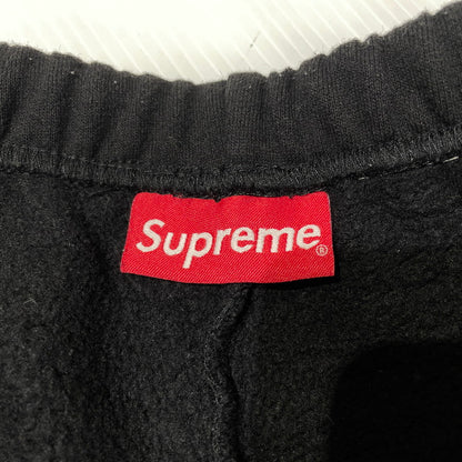 【中古品】【メンズ】 SUPREME シュプリーム 21SS LASER CUT S LOGO SWEATSHORT レーザーカット Sロゴ スウェット ショーツ ボトムス ハーフパンツ ショートパンツ 149-260811-yo-02-tei サイズ：XL カラー：ブラック 万代Net店