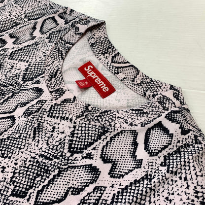 【中古品】【メンズ】 Supreme シュプリーム SMALL BOX S/S TEE SNAKE スモールボックス ショートスリーブ Tシャツ スネーク 半袖 トップス 149-260812-ko-16-tei サイズ：XL カラー：柄 万代Net店